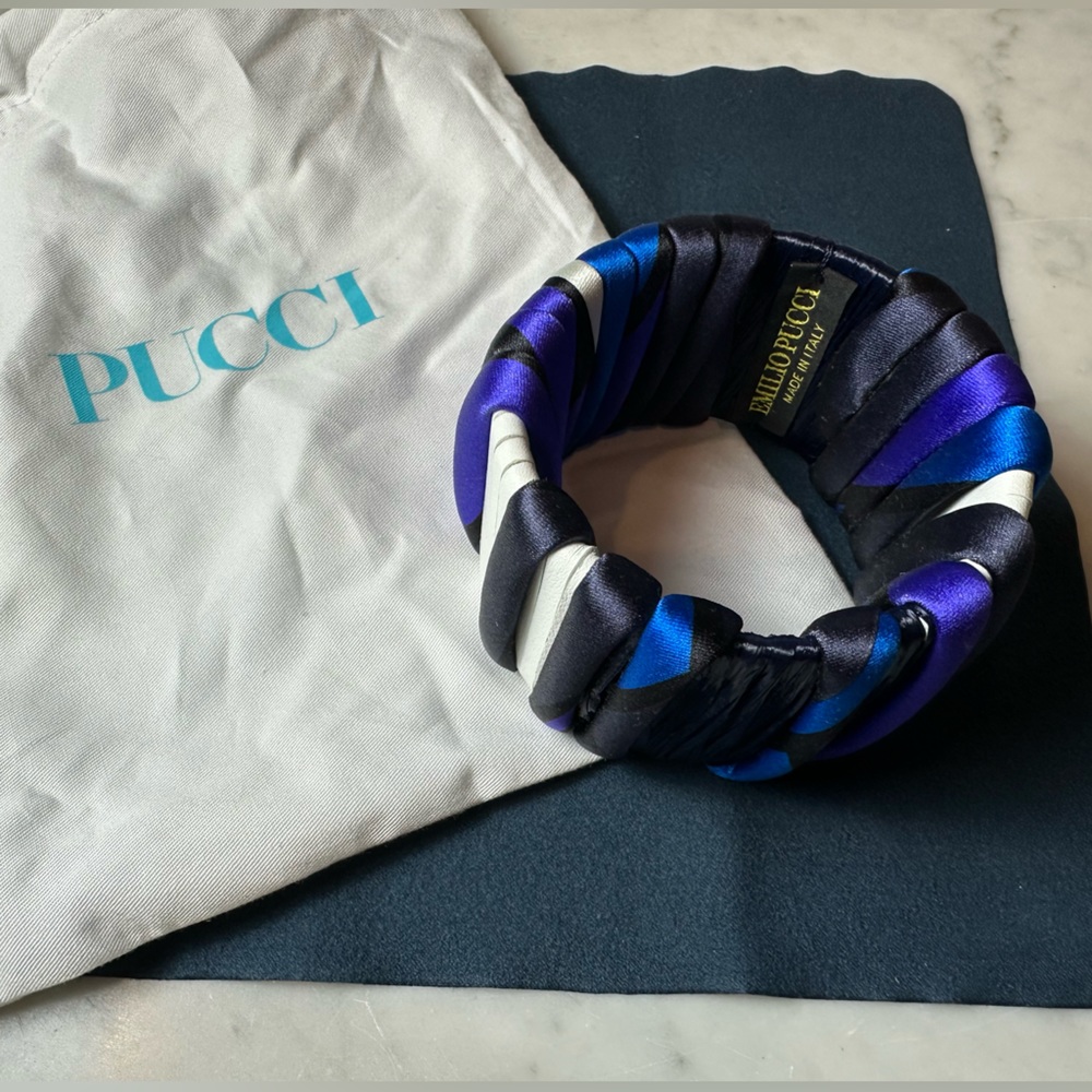 PUCCI Abstract-Print Bangle